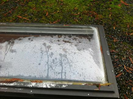 Leaking Skylight was replaced after a call Duncan, B.C.