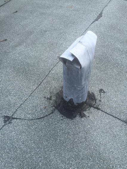 leaking flashing roof repair duncan