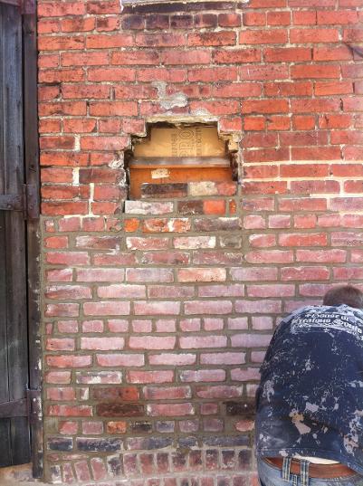 repairing brick wall Victoria, Duncan, BC